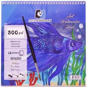 ALEX 20X20 300gr 12Lİ SPİRALLİ SULUBOYA DEFTERİ ALEX 20X20 300gr 12Lİ SPİRALLİ SULUBOYA DEFTERİ