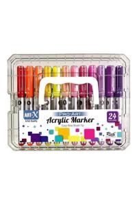 Art-x Pro Art Fırça Uçlu Akrilik Marker 24lü Set