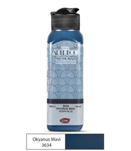 Artdeco Akrilik Boya 140ml Okyanus Mavi 3634 Artdeco Akrilik Boya 140ml Okyanus Mavi 3634