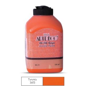 Artdeco Akrilik Boya 500ml Turuncu 3603 Artdeco Akrilik Boya 500ml Turuncu 3603