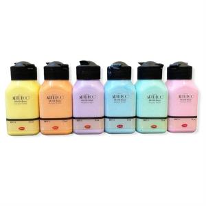 Artdeco Akrilik Boya 6x75ml Set- Pastel Renkler