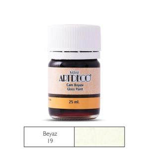 Artdeco Cam Boyası 25ml Beyaz 19