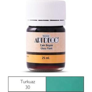 Artdeco Cam Boyası 25ml Turkuaz 30