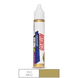 Artdeco Cam Konturu 30ml  Altın