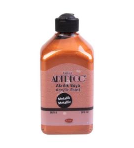 Artdeco Metalik Akrilik Boya 500ml Bakır 3728 Artdeco Metalik Akrilik Boya 500ml Bakır 3728