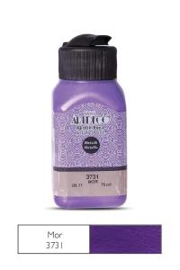 Artdeco Metalik Akrilik Boya 75ml Mor