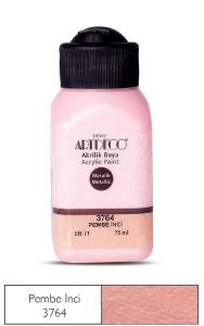 Artdeco Metalik Akrilik Boya75ml Pembe İnci