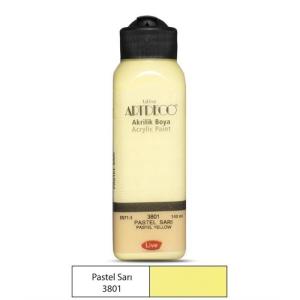 Artdeco Pastel Akrilik Boya 140ml P. Sarı 3801 Artdeco Pastel Akrilik Boya 140ml P. Sarı 3801