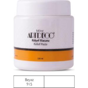Artdeco Rölyef Macunu 220ml Beyaz 915 Artdeco Rölyef Macunu 220ml Beyaz 915