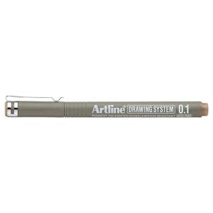 Artline Drawing System 0.1 Çizim Kalemi Uç:0,1mm Pale Brown Artline Drawing System 0.1 Çizim Kalemi Uç:0,1mm Pale Brown
