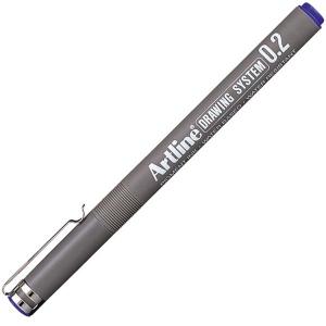 Artline Drawing System Çizim Kalemi 0.2 Mavi Artline Drawing System Çizim Kalemi 0.2 Mavi
