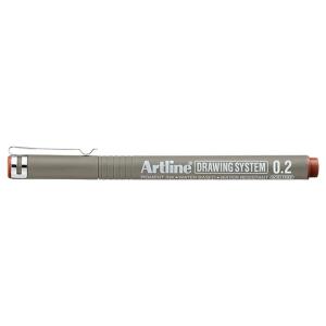 Artline Drawing System 0.2 Çizim Kalemi Uç:0,2mm Sepia Artline Drawing System 0.2 Çizim Kalemi Uç:0,2mm Sepia