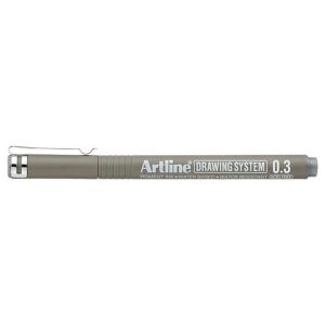 Artline Drawing System 0.3 Çizim Kalemi Uç:0,3mm Grey Artline Drawing System 0.3 Çizim Kalemi Uç:0,3mm Grey