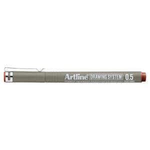 Artline Drawing System 0.5 Çizim Kalemi Uç:0,5mm Sepia