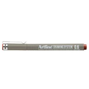 Artline Drawing System 0.6 Çizim Kalemi Uç:0,6mm Sepia