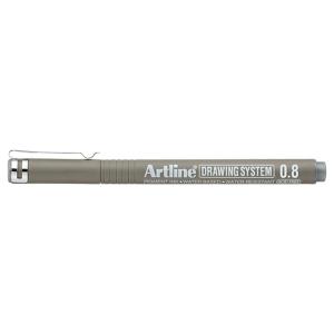 Artline Drawing System 0.8 Çizim Kalemi Uç:0,8mm Grey Artline Drawing System 0.8 Çizim Kalemi Uç:0,8mm Grey
