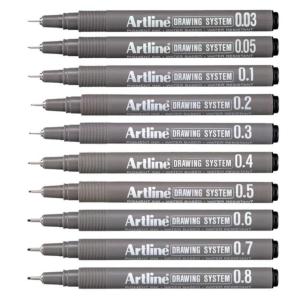 Artline Drawing System Çizim Kalem Seti 10 lu Artline Drawing System Çizim Kalem Seti 10 lu