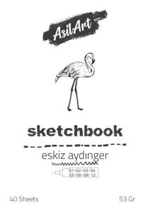 AsilArt Eskiz Defteri 53gr A4 40sf AsilArt Eskiz Defteri 53gr A4 40sf