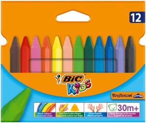 Bic PASTEL BOYA PLASTIDECOR ÜÇGEN 12 Lİ Bic PASTEL BOYA PLASTIDECOR ÜÇGEN 12 Lİ