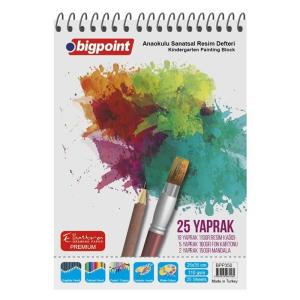Bigpoint Sanatsal Anaokulu Resimn Defteri  25x35 25sf