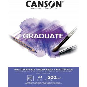 CANSON GRADUATE 20S A4 200G Mix Media Defteri CANSON GRADUATE 20S A4 200G Mix Media Defteri