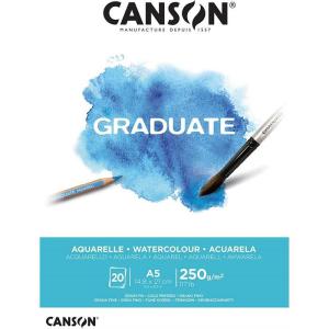 CANSON GRADUATE 20S A5 250G Suluboya Defteri