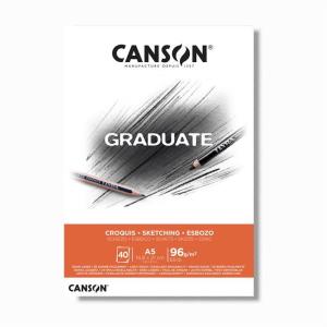 CANSON GRADUATE 40S A5 96G Eskiz Defteri CANSON GRADUATE 40S A5 96G Eskiz Defteri