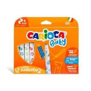 CARİOCA BABY KEÇELİ BOYA JUMBO YIKANABİLİR 12 Lİ 42814 CARİOCA BABY KEÇELİ BOYA JUMBO YIKANABİLİR 12 Lİ 42814