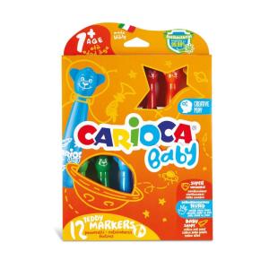 CARİOCA BABY KEÇELİ BOYA TEDDY JUMBO YIKANABİLİR 12 Lİ 42816 CARİOCA BABY KEÇELİ BOYA TEDDY JUMBO YIKANABİLİR 12 Lİ 42816