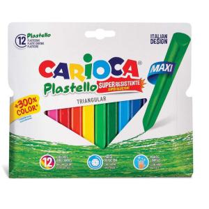 CARİOCA PLASTELLO PASTEL BOYA YIKANABİLİR JUMBO ÜÇGEN 12 Lİ 42671 CARİOCA PLASTELLO PASTEL BOYA YIKANABİLİR JUMBO ÜÇGEN 12 Lİ 42671