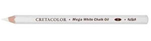 Cretacolor Mega White Pastel Oil Pencil Soft Beyaz Yağlı Tebeşir Kalem 46168 Cretacolor Mega White Pastel Oil Pencil Soft Beyaz Yağlı Tebeşir Kalem 46168