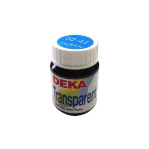 Deka Transparent Cam Boyası 25ml Hellblau 42 Deka Transparent Cam Boyası 25ml Hellblau 42