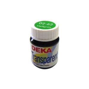 Deka Transparent Cam Boyası 25ml Hellgrün 62 Deka Transparent Cam Boyası 25ml Hellgrün 62