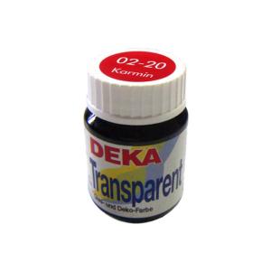Deka Transparent Cam Boyası 25ml Karmin 20 Deka Transparent Cam Boyası 25ml Karmin 20