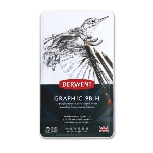 Derwent Graphic Set Soft 12li Dereceli Kalem Seti Derwent Graphic Set Soft 12li Dereceli Kalem Seti