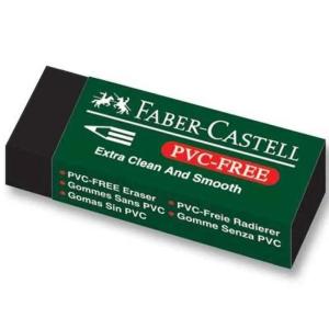 Faber-Castell 7089/20 Siyah Silgi, Pvc-Free