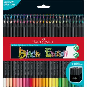 Faber Castell Black Edition Boya Kalemi, 50'li Faber Castell Black Edition Boya Kalemi, 50'li