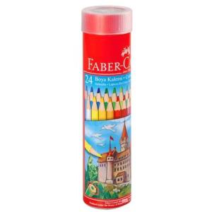 Faber-Castell Boya Kalemi. 24lü Tüp Faber-Castell Boya Kalemi. 24lü Tüp