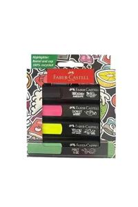 Faber-Castell Fosforlu Kalem Graffiti Textliner 46, 4Lü