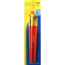 Fanart Academy Seri 500 Sentetik Kıllı Fırça Seti No:2(5li) Fanart Academy Seri 500 Sentetik Kıllı Fırça Seti No:2(5li)