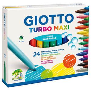Giotto Turbo Maxi 24lü Keçeli Kalem Giotto Turbo Maxi 24lü Keçeli Kalem