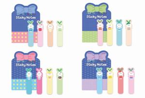 Gıpta Yapışkanlı Not İndex 4 PARÇA TAVŞAN DESENLİ