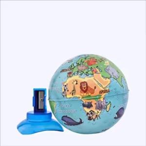 Globe Bank Hayvanlı Küre Kalemtraş 10 CM