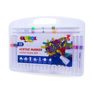 Globox Akrilik Marker Seti 48li Globox Akrilik Marker Seti 48li