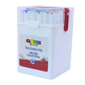 GLOBOX ÇİFT UÇLU MARKER KALEM 36'LI SET GLOBOX ÇİFT UÇLU MARKER KALEM 36'LI SET
