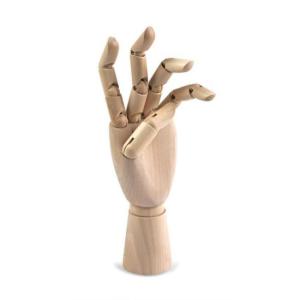 Gvn Art Ahşap Model El Mankenı 18Cm N:E0315-7