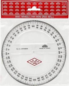 HATAS PLASTİK MİNKALE   ( TAM  DAİRE - GRAD  )           15 cm. HATAS PLASTİK MİNKALE   ( TAM  DAİRE - GRAD  )           15 cm.