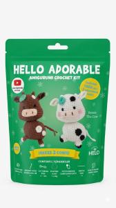 HELLO ADORABLE AMİGURUMİ KİT- BESSIE THE COW