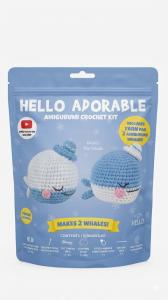 HELLO ADORABLE AMİGURUMİ KİT- WESLEY THE WHALE