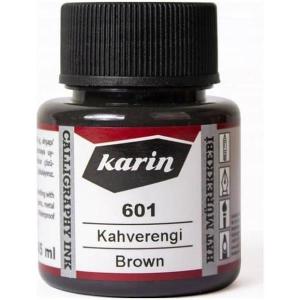 Karin Hat Mürekkebi 601 Kahverengi 45 ml Karin Hat Mürekkebi 601 Kahverengi 45 ml